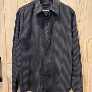 Axist Charcoal Pinstripe Men's Shirt